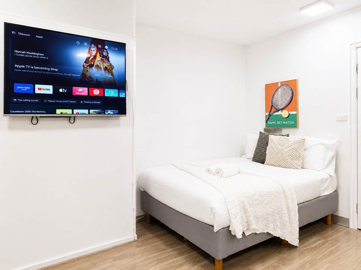 1 bedroom, desk, iron/ironing board, WiFi