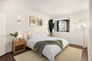 1 bedroom, iron/ironing board, free WiFi, bed sheets