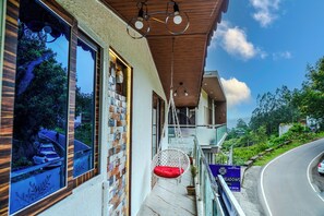 Premium-Zimmer | Blick vom Balkon