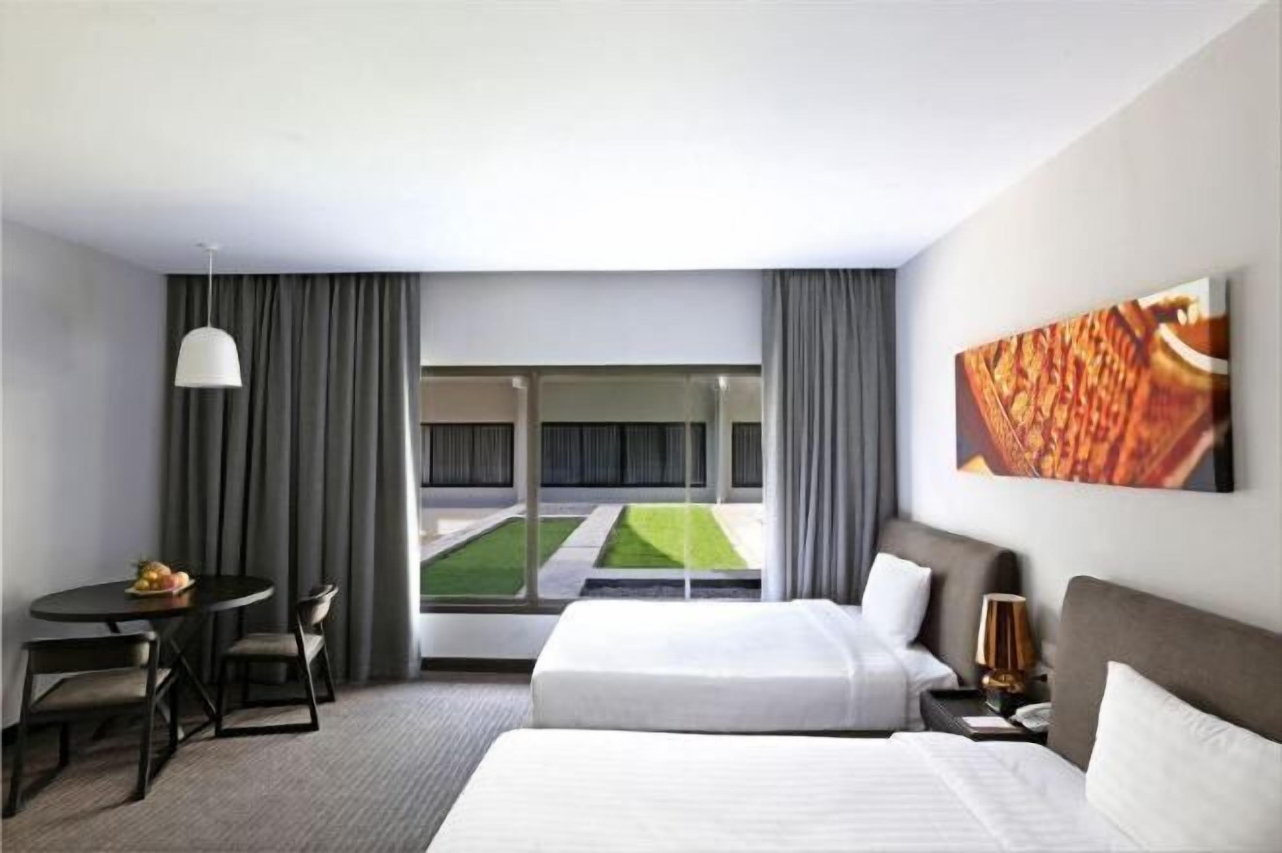 In-room safe, blackout curtains, soundproofing, iron/ironing board