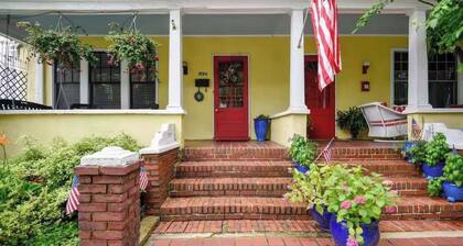Historic Row Home | Hot Tub - 1 Block from Gate 1!