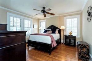 3 bedrooms, iron/ironing board, travel cot, WiFi