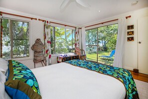 3 soverom, strykejern/-brett, reiseseng for barn og wi-fi (inkludert)