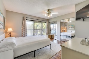 2 bedrooms, internet, bed sheets