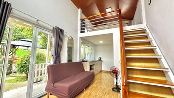 Standardbungalow - udsigt til have | Udsigt fra værelset