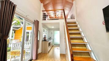 50-inch Smart TV with digital channels, books