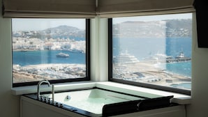 Suite Mewah, balkon, pemandangan laut