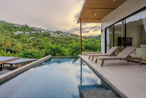 Duplex, 3 Bedrooms, Private Pool | Free minibar, in-room safe, desk, laptop workspace - The Lush Pool Villas - Chaweng Noi (Koh Samui)