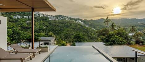 Uitzicht vanuit de kamer