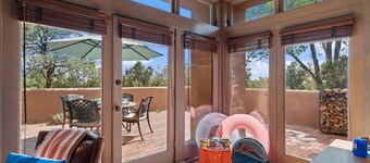 Ski Discounts! Peaceful Tesuque Adobe with Pool & Nearby Trails