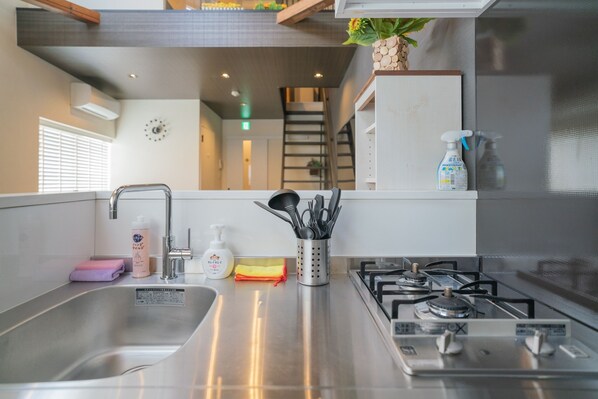 Comfort Duplex, Non Smoking, Balcony | Private kitchen