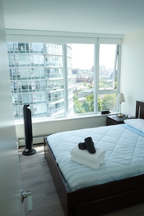 1 chambre, fer et planche à repasser, Wi-Fi, draps fournis