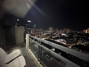 Condo, 1 quarto, para fumantes, sacada | Sacada