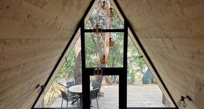 CollinĂ©A Chalet "CanopĂ©A" 28 mÂČ Spa Privatif