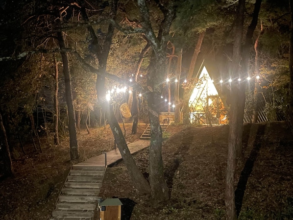 Property grounds - CollinéA Chalet "CanopéA" 28 m² Private SPA (Bathernay)