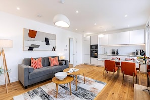 Apartamento (Light & Luxury Chelsea Apartment: Pri) | Sala de estar