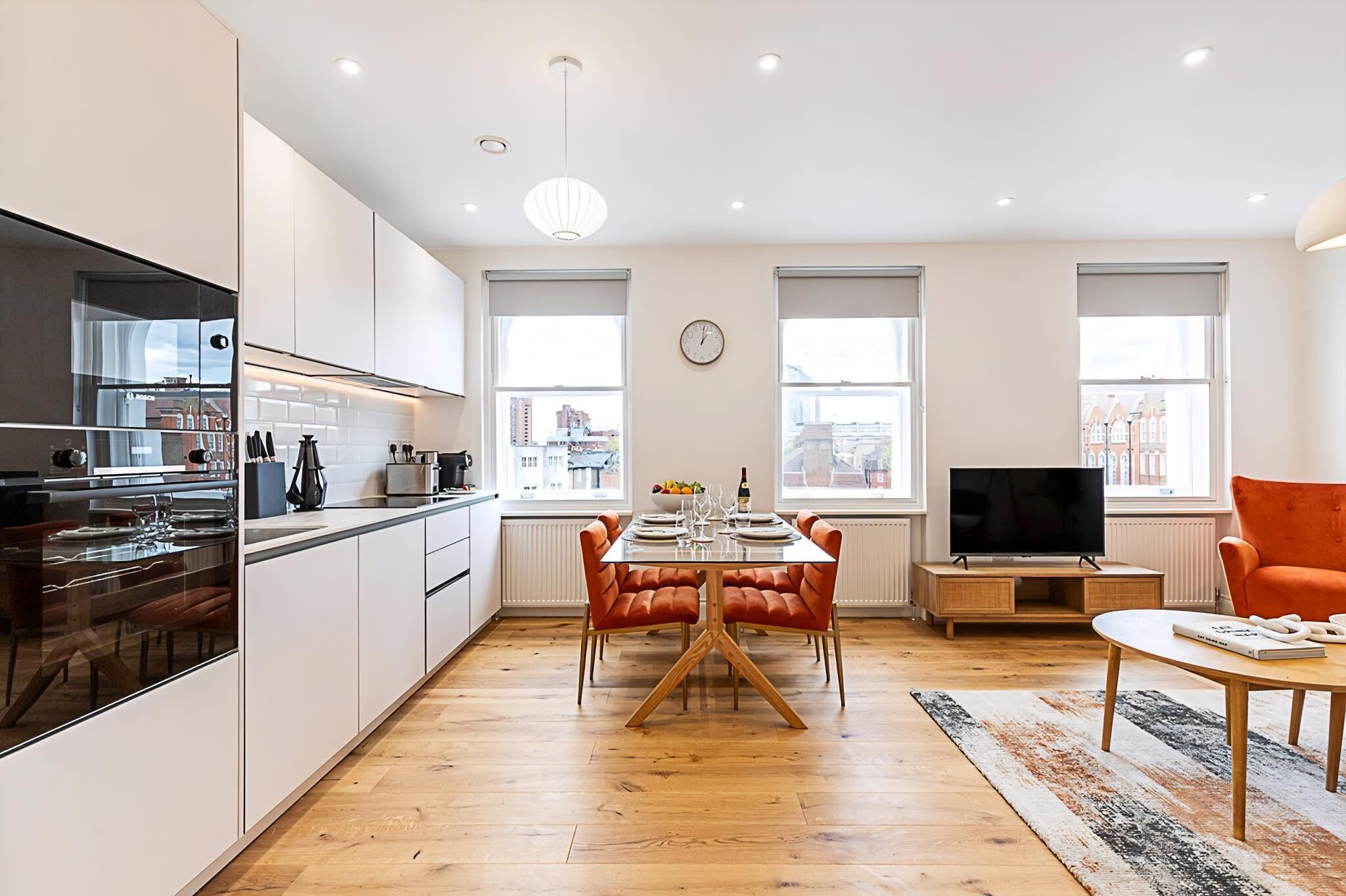 Apartamento (Light & Luxury Chelsea Apartment: Pri) | Cozinha privada