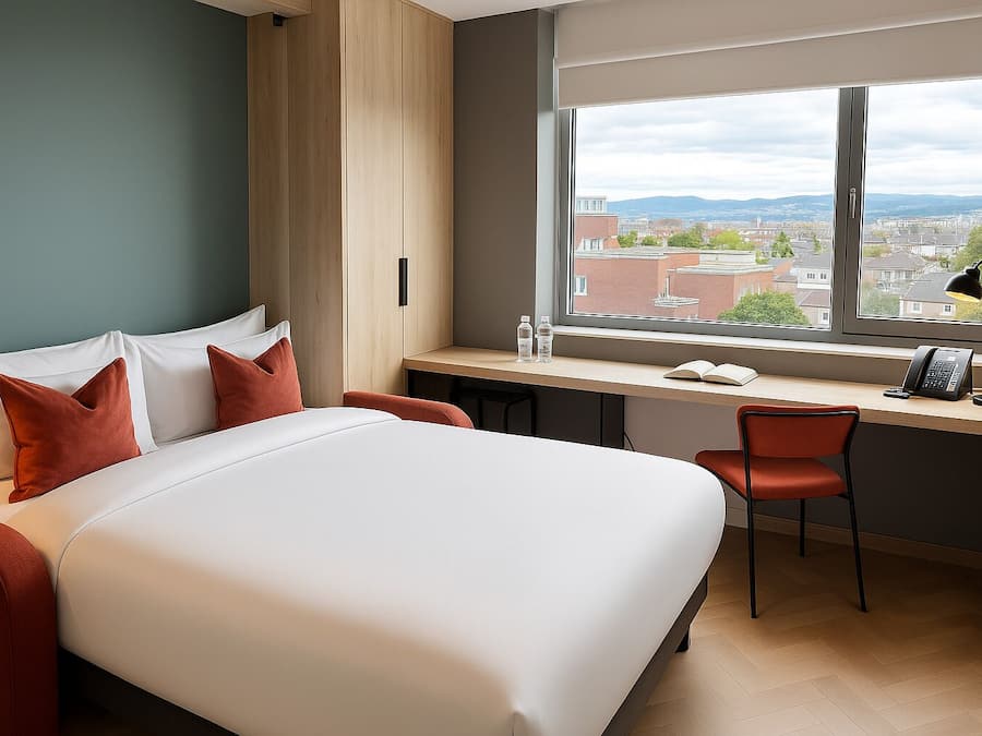 Studio | In-room safe, blackout curtains, free WiFi