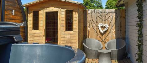 Bain à remous extérieur