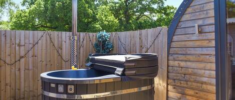 Idromassaggio all'aperto