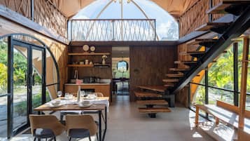 Suite Exclusive, vue lac | Coin séjour