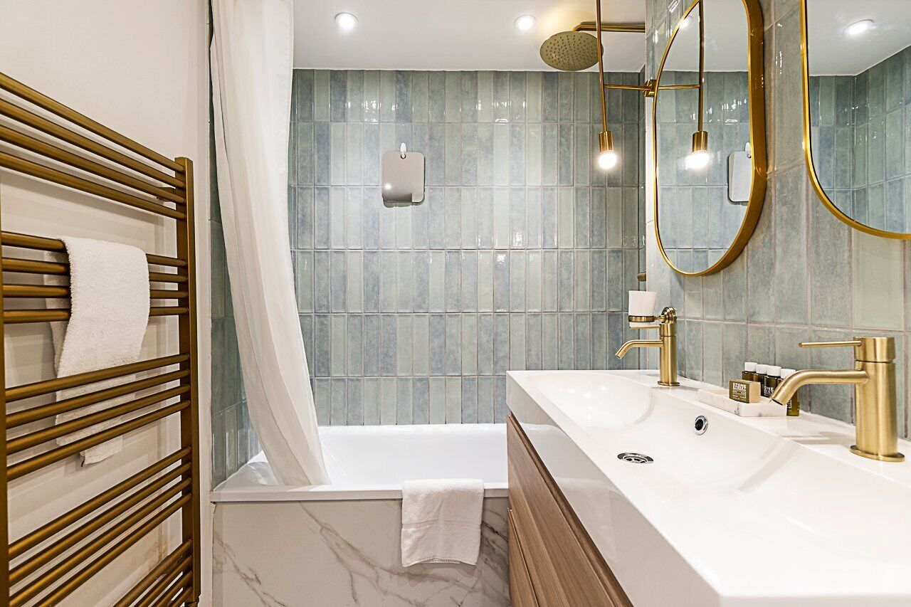 Apartamento (Stylish Islington Garden Flat Sleeps ) | Baño | Toallas