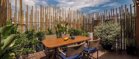 Rooftop terrace