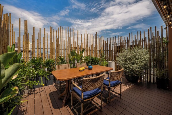 Rooftop terrace