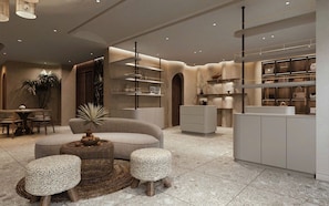Lobby sitting area