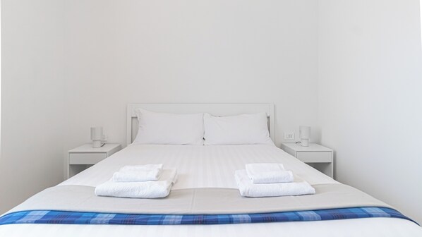 Lägenhet (1 Bedroom) | 1 sovrum, strykjärn/strykbräda och sängkläder