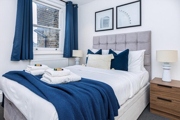 Apartment (Elegant Three-Bed Marylebone Flat Nea) | 3 Schlafzimmer, kostenloses WLAN
