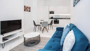 Căn hộ (Stylish Harley Street Apartment) | Phòng khách