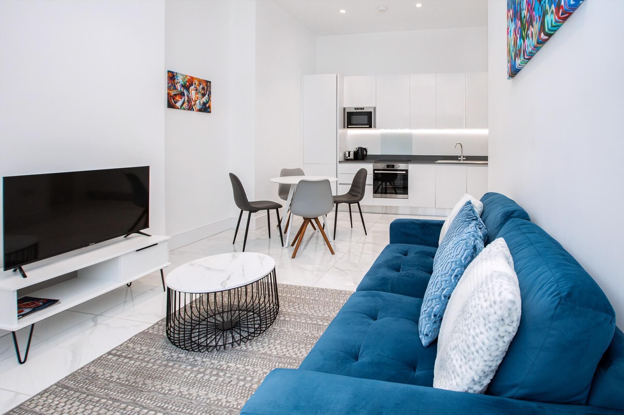 公寓 (Stylish Harley Street Apartment) | 客厅