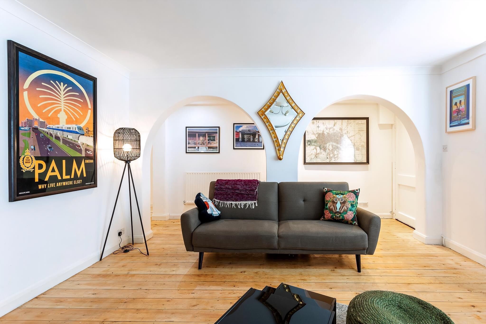 Apartment (Quaint Fulham Retreat: Cozy 1-Bedroom) | Living area