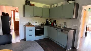 Kühlschrank, Ofen, Herdplatte, Geschirrspüler