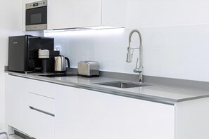 Apartamento (Stylish Studio Retreat in Trendy Mary) | Cozinha privada