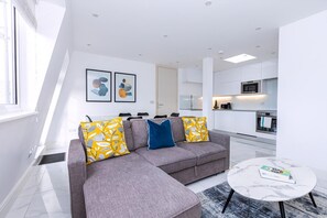 Apartment (Stylish Three-Bed Flat in Marylebone) | Living room - Stylish Three-bed Flat in Marylebone (London)