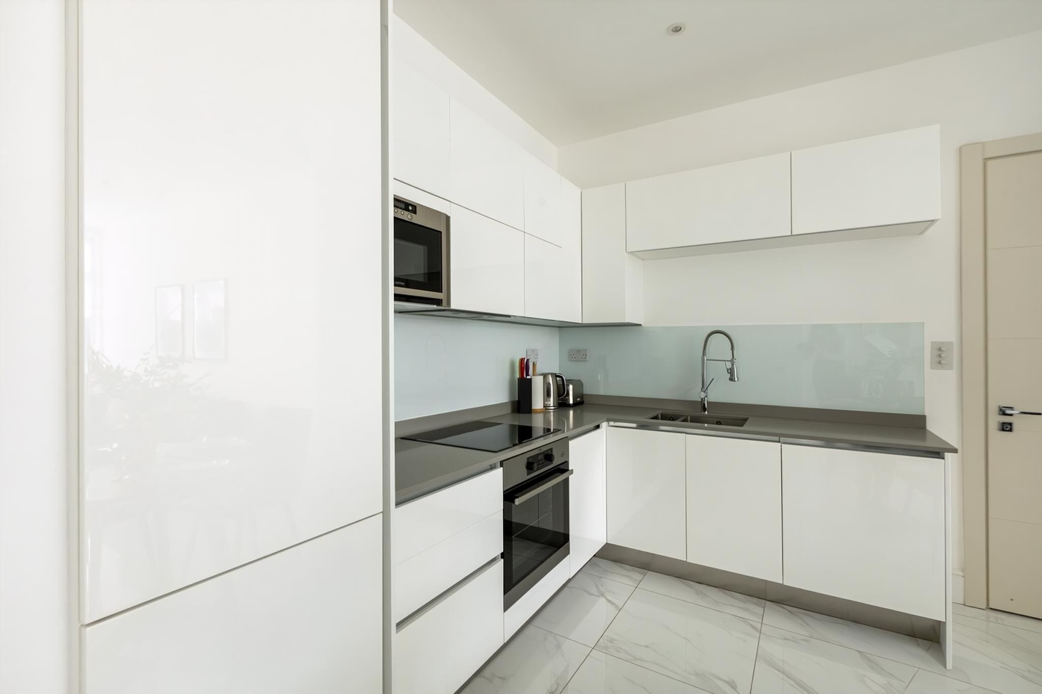 Apartment (Stylish 2-Bedroom Marylebone Retreat) | Eigene Küche