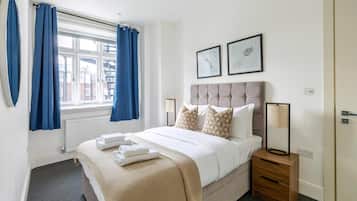 Appartement (Stylish 2-Bedroom Marylebone Retreat) | 2 chambres, accès au Wi-Fi (inclus)