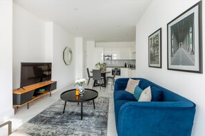 Appartement (Stylish 2-Bedroom Marylebone Retreat) | Salle de séjour