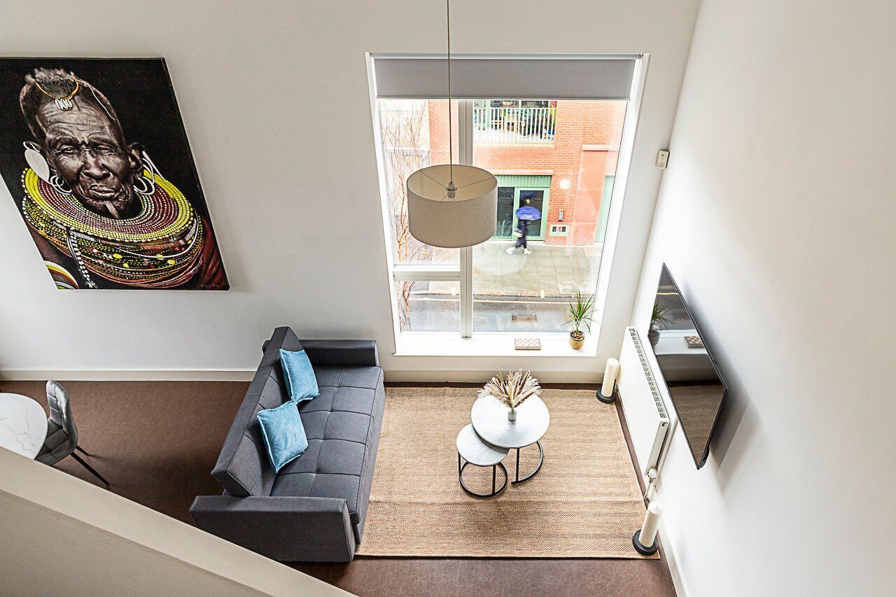 Departamento (Stylish Camden Flat Near Markets & Tu) | Sala de estar | Televisión 