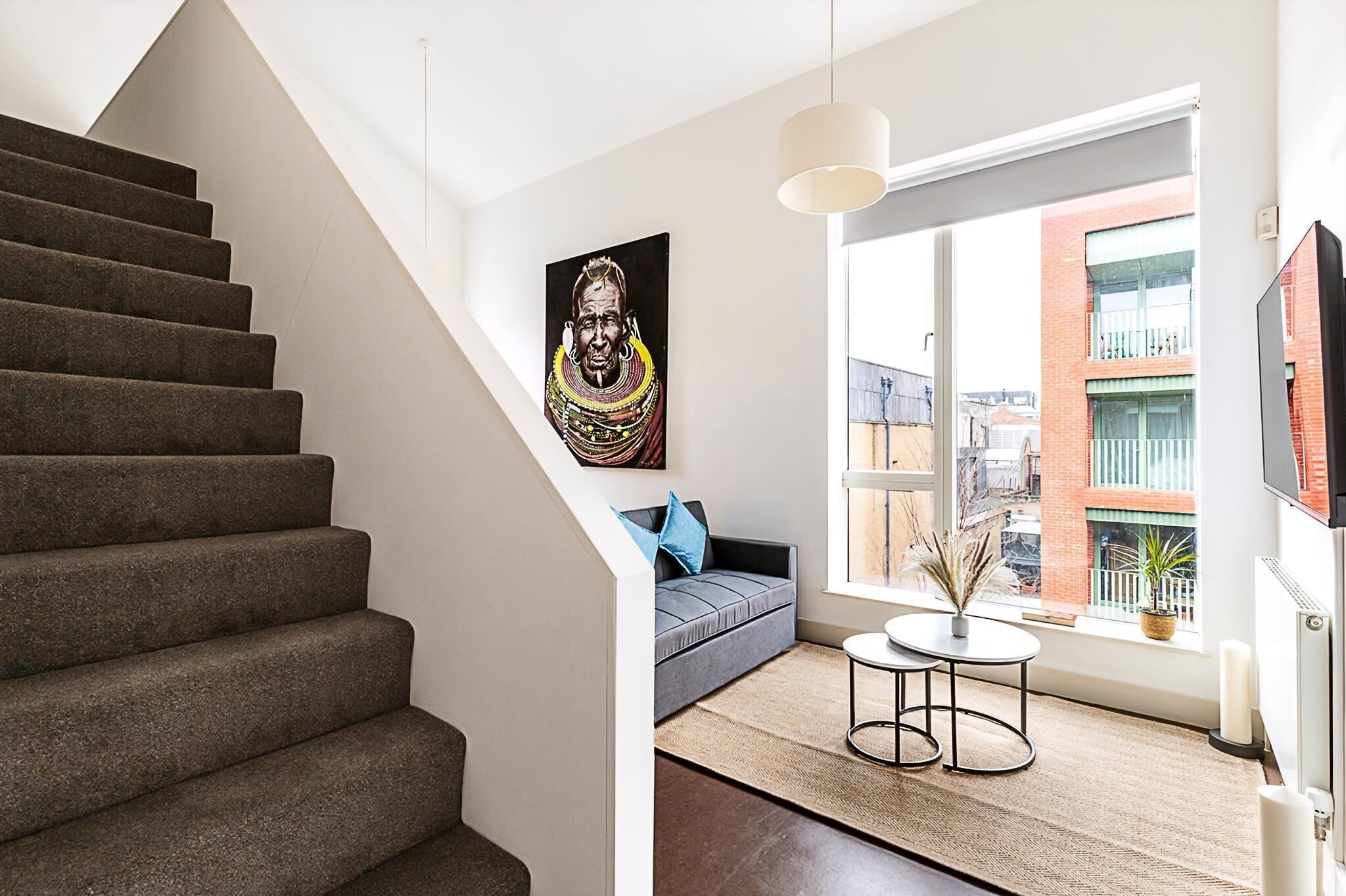 Apartment (Stylish Camden Flat Near Markets & Tu) | Living room