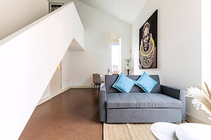 Apartment (Stylish Camden Flat Near Markets & Tu) | Living room | TV