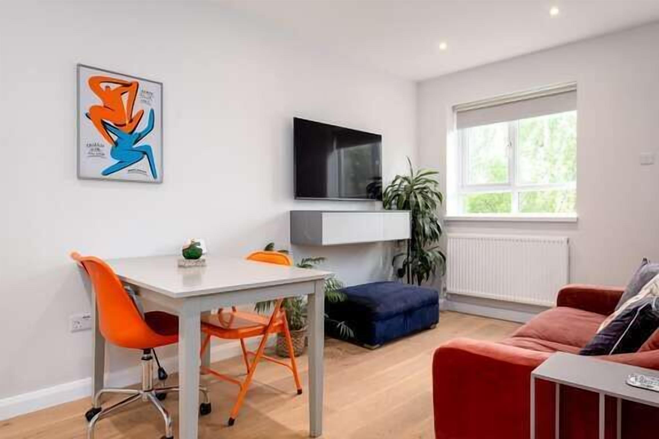 Căn hộ (Stylish Brixton Hill Studio with Mode) | Phòng khách | TV 