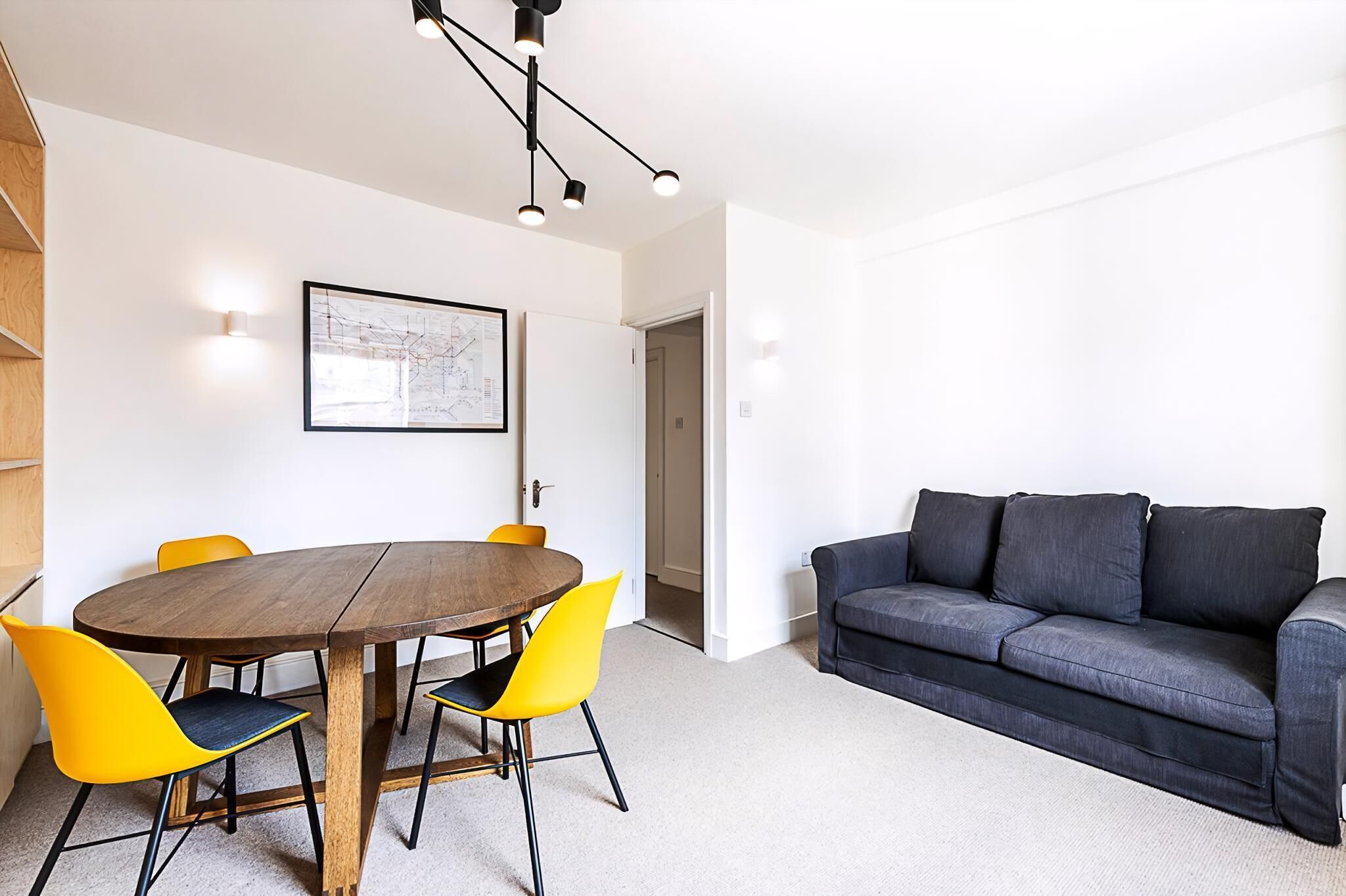 Lejlighed (Stylish East London Flat near Spitalf) | Stue