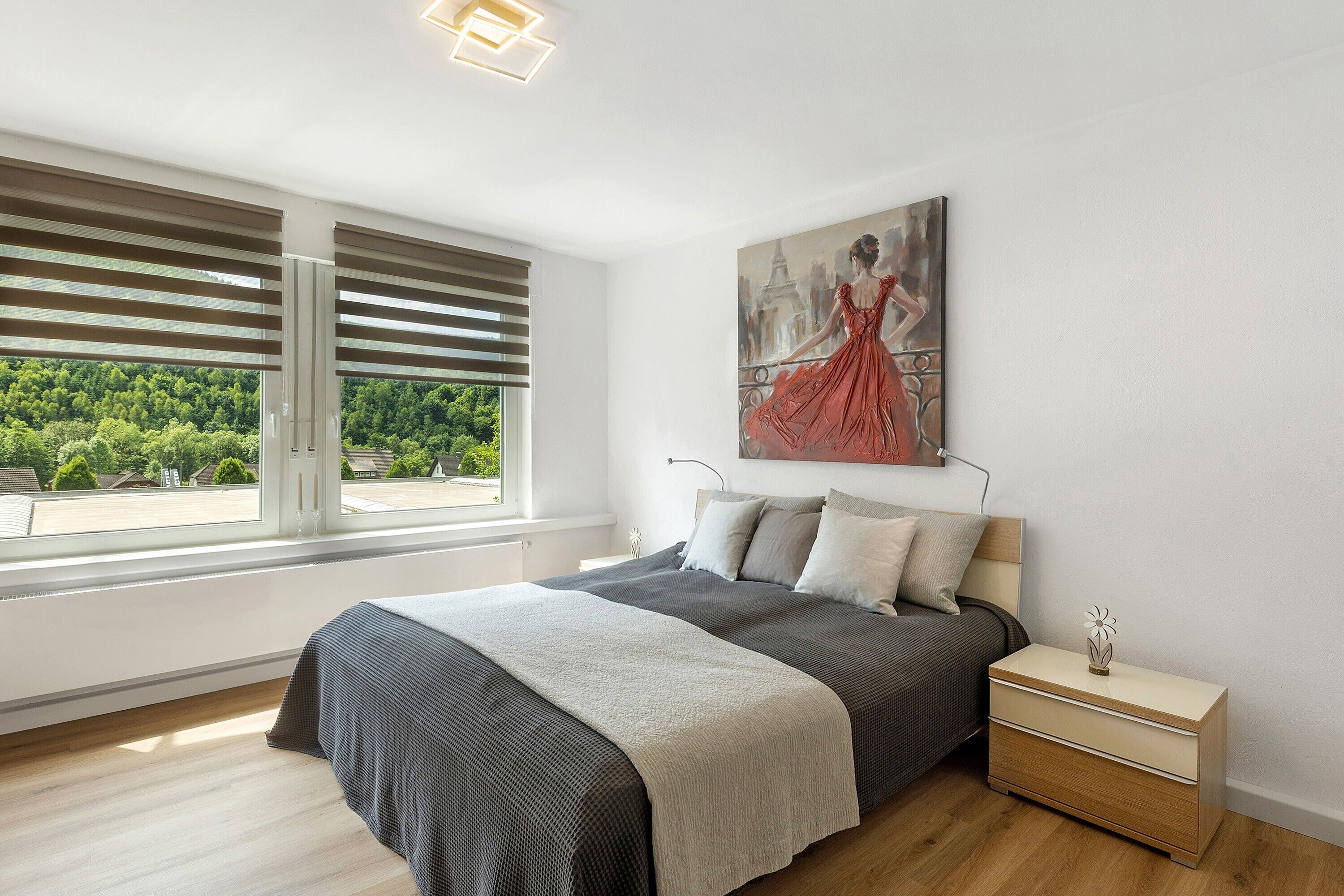 1 dormitori, planxa i posts de planxar, wifi gratuïta i roba de llit 