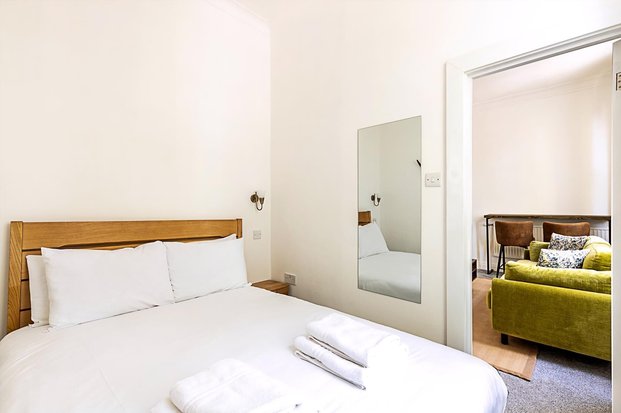 Appartement (Elegant Knightsbridge Flat Near Harro) | 1 slaapkamer, gratis wifi