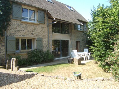 Former barn located in one of the most beautiful villages in bloom with 4 flowers.