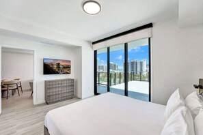 1 bedroom, iron/ironing board, travel crib, WiFi