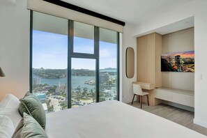 2 bedrooms, iron/ironing board, travel crib, WiFi